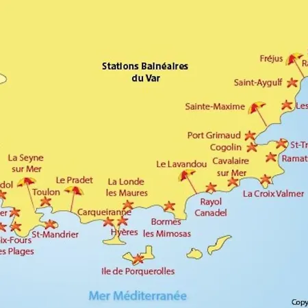 Apartment Cabana & Studio Cabine - 100 Metres De La Mer *